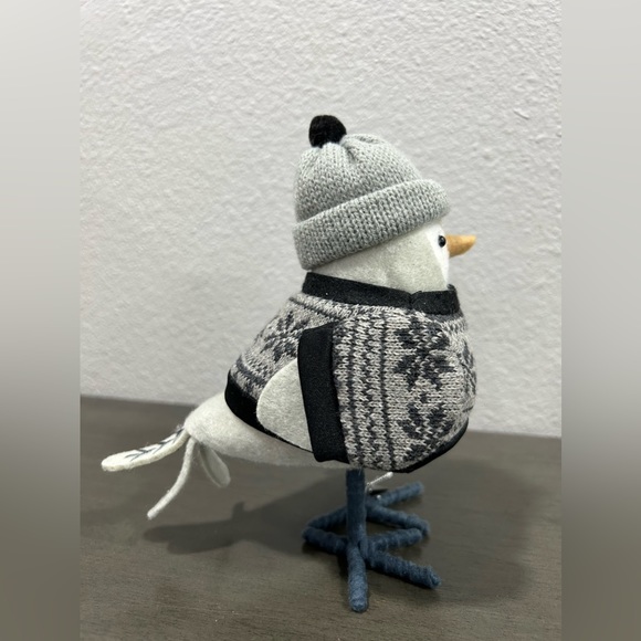 Christmas Target bird 2022 fabric bird with sweater and bell - Picture 2 of 5